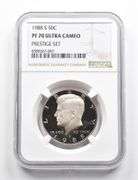 PF70 UCAM 1988-S Kennedy Half Dollar Prestige Set NGC RARE PEDIGREE