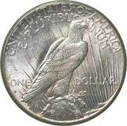 1924-S Peace Silver Dollar