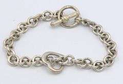 Group Lot of 3 Vintage 925 Sterling Silver Bracelets
