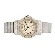 Cartier Santos Octagon 18K Yellow gold and stainless steel