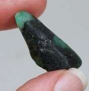 Collectors 38.83ct raw Emerald in matrix