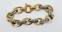 Italian designer14kt Solid Gold Bracelet