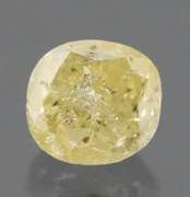 Sparkling .37ct oval cut yellow Diamond