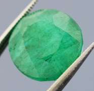 Rich green 8.48ct unheated Colombian Emerald