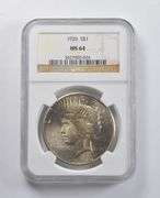 MS64 1926 Peace Silver Dollar NGC