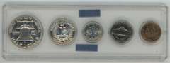 Superb Gem 5-piece 1955 US Proof Set in custom holder