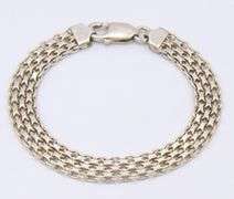 Group Lot of 4 Vintage 925 Sterling Silver Bracelets
