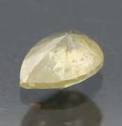 Bright .33ct pear cut yellow Diamond