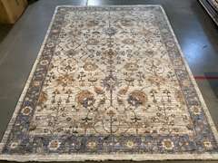 Magnificent Vintage Repro Design Rug 8x11