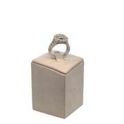 14KT WHITE GOLD DIAMOND ENGAGEMENT RING