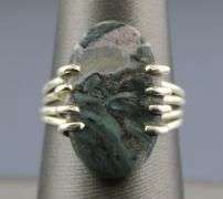 Natural 23.96ct Larsonite Jasper size 8 ring