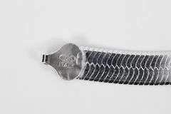 Sterling Silver Flexible Herringbone Bracelet 7mm Solid 925 Italian Chain 8"