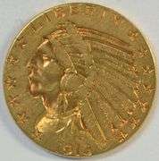 Very pleasing 1913 US $5 Indian Gold Piece
