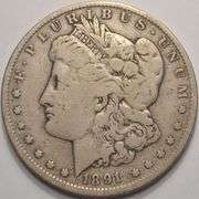 1891-O Morgan Silver Dollar Circulated