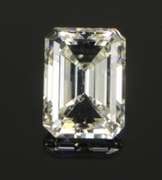 GIA 1.28 Emerald Cut J Color VS1 Clarity Diamond