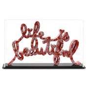 Life is Beautiful (Fragile Sticker) by Mr Brainwash