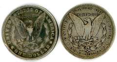 Two Different “O” Mint Morgan Silver Dollars: 1888-O & 1889-O