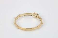 14k Yellow Gold Cross Ring Size 9