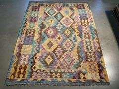 Colorful Reversible Kilim 5x7