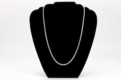 Sterling Silver Flexible Round Snake Chain 4mm 925 Italy New Necklace 24"