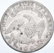 1818 Capped Bust Half Dollar - INV Edge - Part DBL Edge