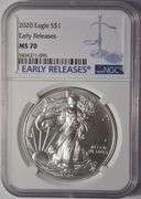 2020 American Silver Eagle NGC MS70