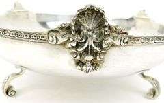 Vintage Sterling Egyptian Large Footed Bowl