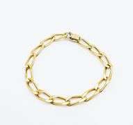Chain Bracelet in 18KT Yellow Gold