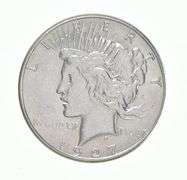 1927-S Peace Silver Dollar