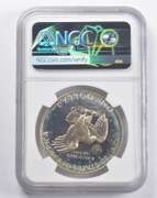 PF68 CAM 1974-S Eisenhower Silver Dollar NGC Target Rainbow TONED