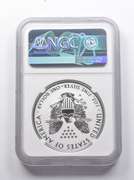 Enhanced REV PF70 2019-W American Silver Eagle Pride 2 Nat. Cabral NGC