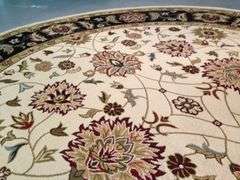 Mahal Design Classic Round Rug 6'