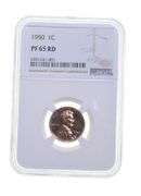 MS65 RD 1950 Lincoln Wheat Cent - Graded NGC
