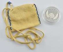 2004-P Lewis & Clark Commem. Silver Dollar US Mint Coin Pouch Set COA