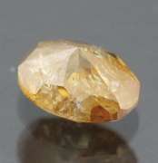Huge .70ct oval cut yellow Diamond