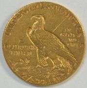 Scarce splendid 1914-D US $2.50 Indian Gold Piece