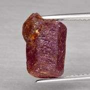 Unheated 8.05ct collectors uncut Ruby