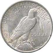 1923 Peace Silver Dollar VAM 1A1 Whisker Jaw