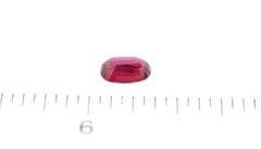 ONE LOOSE NATURAL RUBY 1.25 CARAT OVAL PIGEON BLOOD