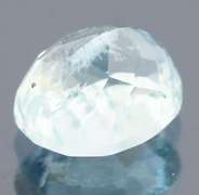 High fire 2.94ct platinum blue Aquamarine