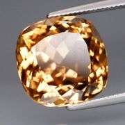 Vivid! 7.68ct cushion cut Imperial Topaz