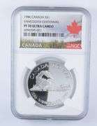PF70 UCAM 1986 Canada $1 Silver - Vancouver Centennial - Graded NGC