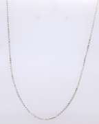 Vintage 925 Sterling Silver Signed Rolo Chain Necklace