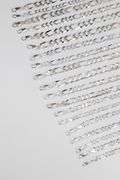 Sterling Silver - Italy Stamped - Super Flat Diamond-Cut Curb Lot - 19 Chains - 5.1mm to 9.7mm Wide - Mixed Necklace Lengths