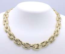 What a Gorgeous Italian Panther Style Necklace