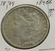 1889 Morgan Dollar,  circ, nice