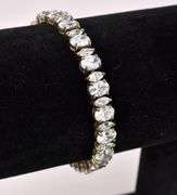 CZ Tennis Bracelet In Sterling Silver