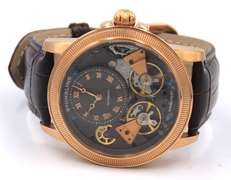 Stuhrling Watch with Brown Leather Strap