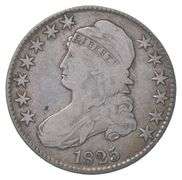 1825 Capped Bust Half Dollar 107