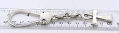 Group Lot of Vintage 925 Sterling Silver Pic Frame and Keychain